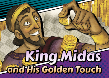 reader: king midas and his golden touch